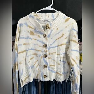 Women’s Madewell very cute cropped cardigan!